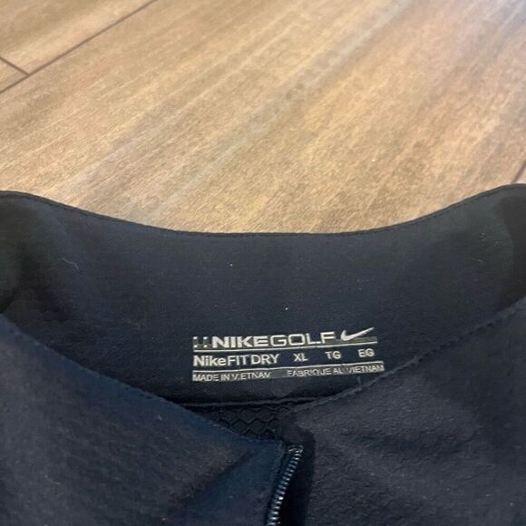 Nike Golf Navy Athletic Quarter Zip Pullover‎ Men XL - Picture 3 of 6